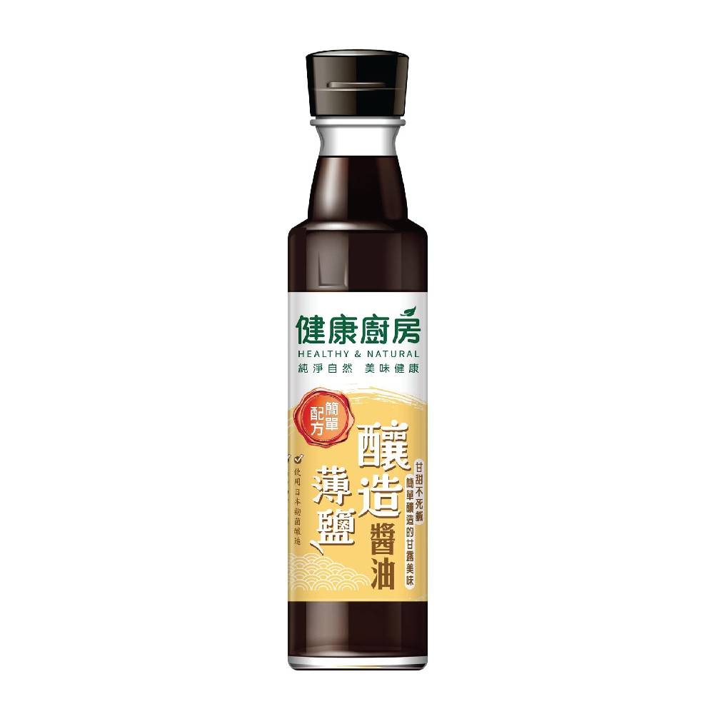 【健康廚房】釀造薄鹽醬油(300ml)