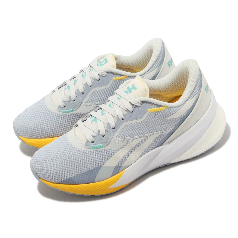 Reebok 慢跑鞋 Floatride Energy Daily 女鞋 灰 黃 緩震 輕量 路跑 運動鞋 G58672