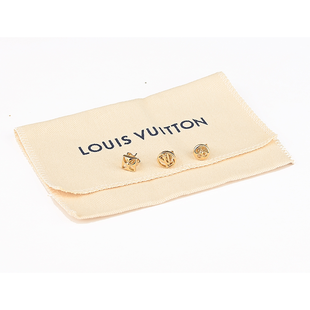 Louis Vuitton MONOGRAM Crazy in lock earrings set (M00395)