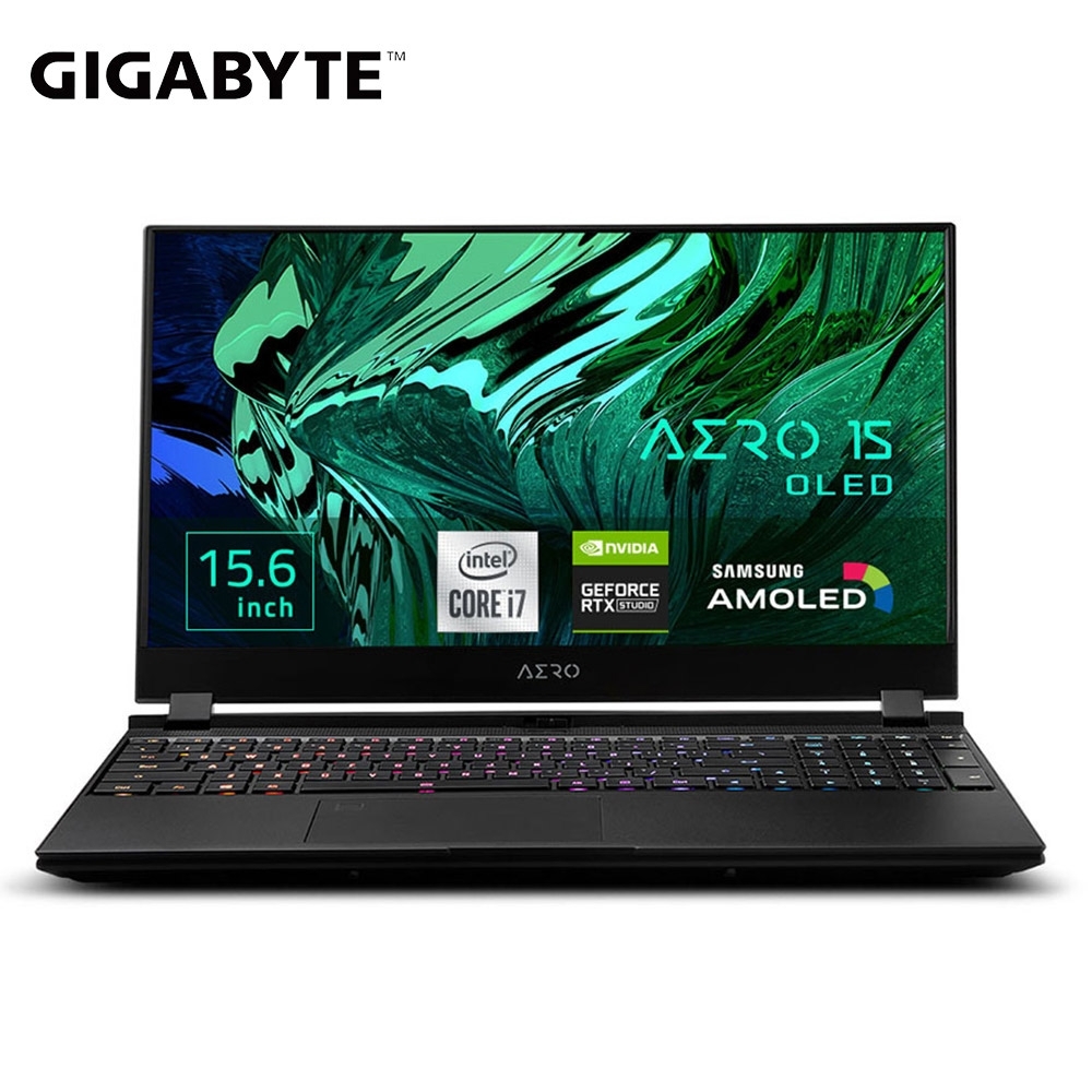 GIGABYTE 技嘉 AERO 15 OLED KC 15.6吋創作者筆電( i7-10870H/RTX3060/16G/ 512G/OLED 4K/Win10 Pro)