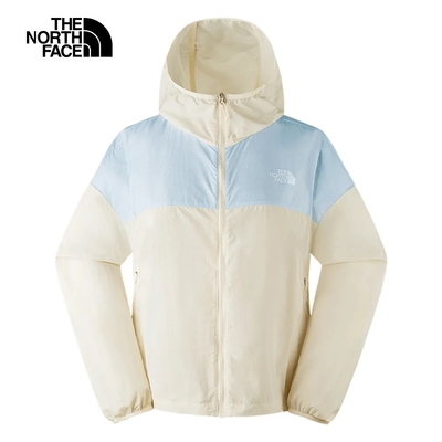 The North Face W MFO UPF JACKET 女風衣外套-米藍-NF0A8AVBSLO