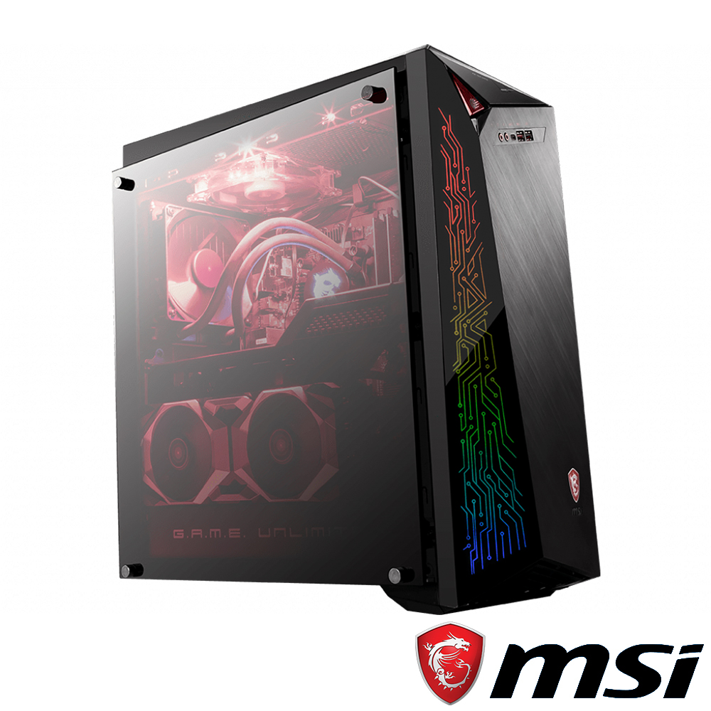 MSI微星Infinite X Plus-407 i7-9700K/RTX2060電競桌上型電腦