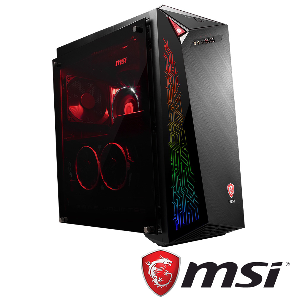 MSI微星 Infinite A-437電競電腦(i7-8700/1060/OptaneGTX獨立顯卡