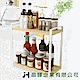 晶輝居家 高質感 多功能雙層置物收納架(白色) product thumbnail 1