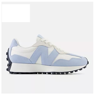 New Balance 327系列 女復古休閒運動鞋-水藍色-WS327MD-B