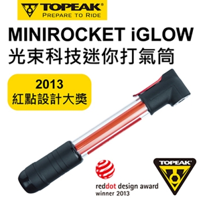 TOPEAK MINIROCKET iGLOW 發光迷你打氣筒