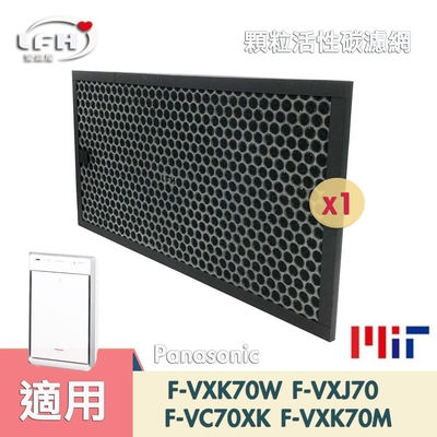 蜂巢顆粒活性碳濾網 適用PANASONIC國際牌F-VXK70W F-VC70XK F-VXJ70加濕空氣清淨機濾網