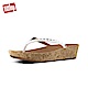 FitFlop LINNY TOE-THONG- ZIGZAG MIR-白 product thumbnail 1