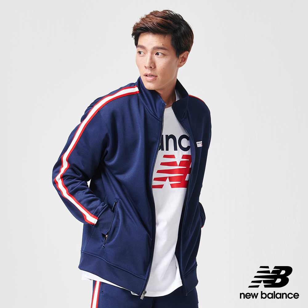 New Balance 外套_AMJ91556PGM_男性_深藍