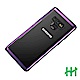 鋼化玻璃手機殼系列 Samsung Galaxy Note 9 (6.4吋) (透明紫邊) product thumbnail 1