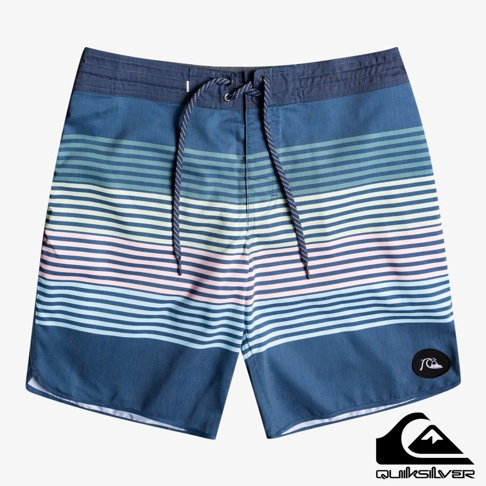 【QUIKSILVER】VISTA BEACHSHORT 19 休閒衝浪褲 海軍藍