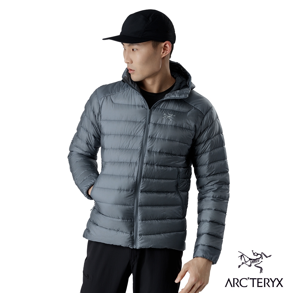 Arcteryx 始祖鳥男cerium Lt 防潑水連帽羽絨外套海神灰 羽絨外套 Yahoo奇摩購物中心