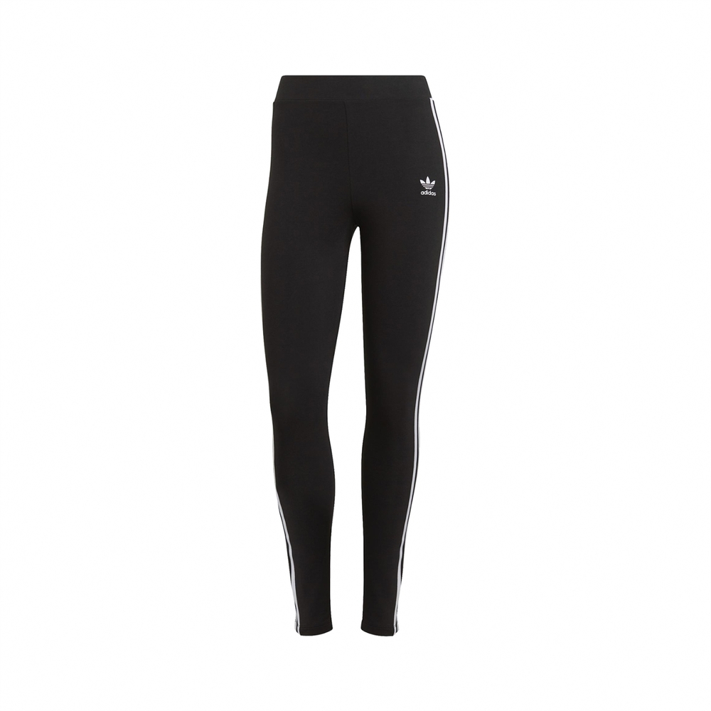 Adidas 長褲 Originals S3 STR Tights 黑 白 女款 緊身褲 內搭褲 三線 愛迪達 GN4504