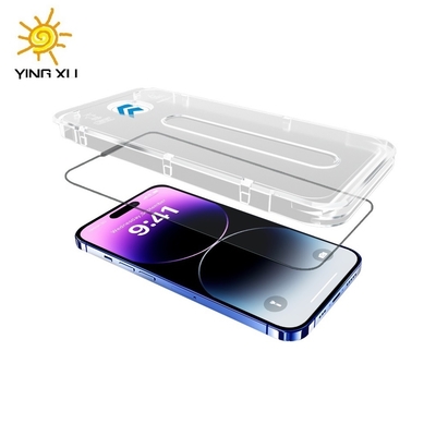 【YING XU】超好貼 iPhone 15Pro Max專用9H耐衝擊玻璃保護貼