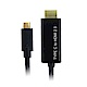 yardiX TYPE-C轉HDMI 2.0 4K電視高畫質影像轉接線(1.5M) product thumbnail 1