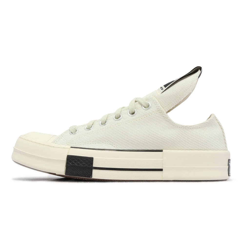 Converse 帆布鞋DRK STAR OX 男鞋女鞋白黑加長鞋舌聯名款Rick Owens