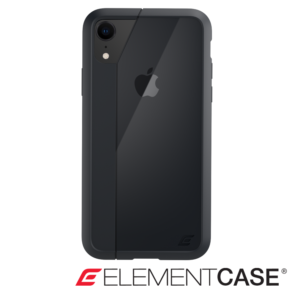 美國 Element Case iPhone XR Illusion 輕薄幻影防摔殼 -黑