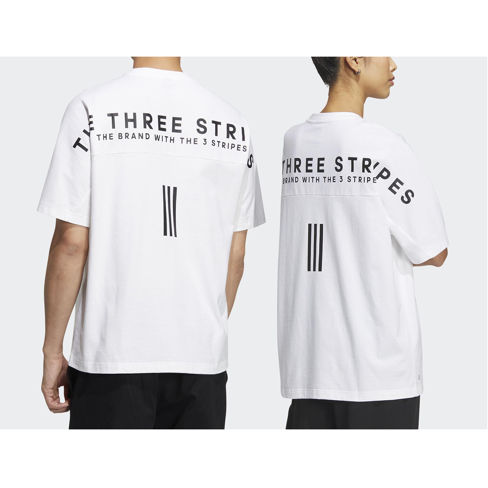 Adidas Word S/S Tee IA9449 男女 短袖 上衣 T恤 亞洲版 運動 訓練 寬鬆 棉質 白