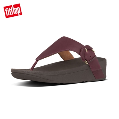 FitFlop LOTTIE BUCKLE TOE THONGS 深莓色