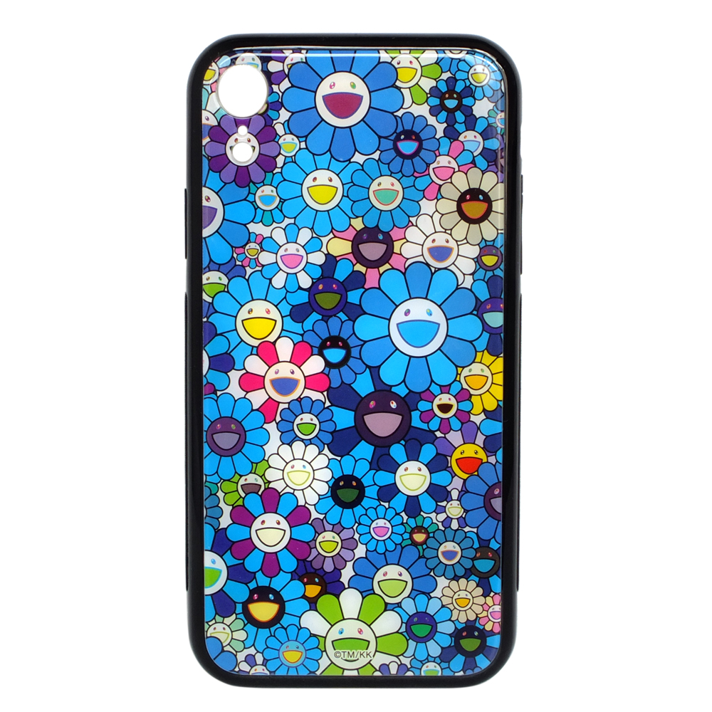 KaiKai Kiki 限量村上隆滿版花花設計I Phone XR手機殼(藍色) | 歐系