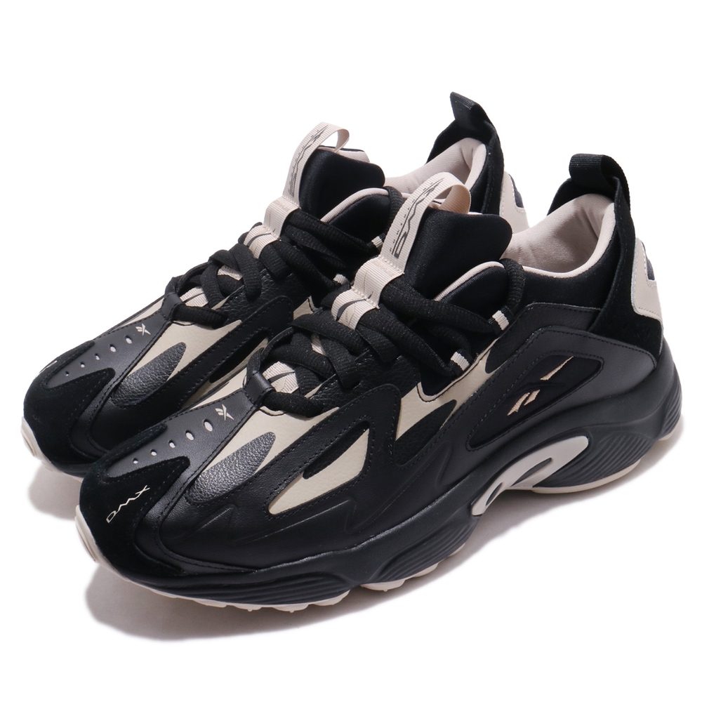 Reebok 休閒鞋 DMX Series 1200 LT 復古跑鞋 男鞋 黑 米 DV9234