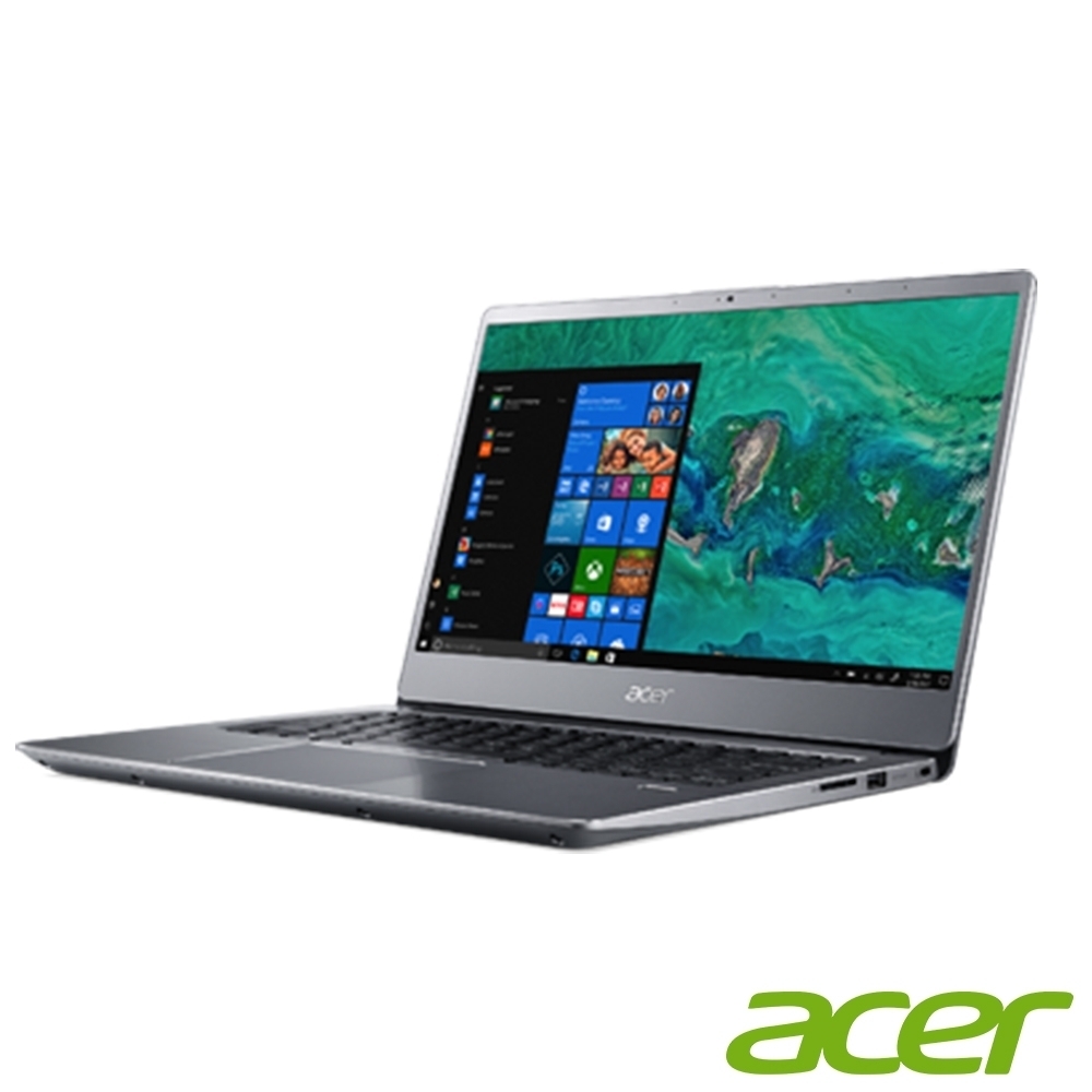 (結帳價16900)Acer S40-20-587S 14吋筆電(i5-8265U/4G/256G SSD+1TB/Swift 3/銀)Acer Swift3 系列