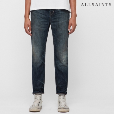 ALLSAINTS RIDGE DAMAGED 經典公羊頭骨純棉直筒牛仔褲