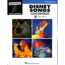 【凱翊︱HL】迪士尼歌曲吉他重奏樂譜Disney Songs : Essential Elements Guitar Ensembles