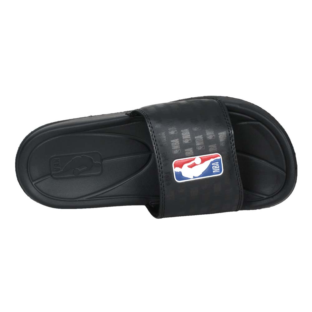 NBA 男女限量-拖鞋-台灣製 海邊 戲水 游泳 DSN31-BLK01 黑藍紅白