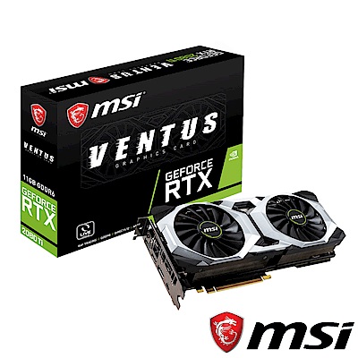 MSI微星 GeForce RTX 2080 Ti VENTUS 11G 顯示卡