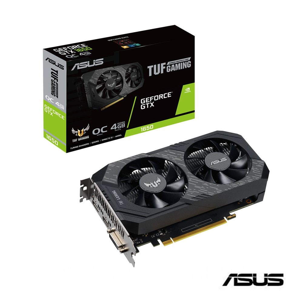 ASUS 華碩TUF Gaming GeForce GTX 1650 4GB GDDR6 超頻版顯示卡| GTX