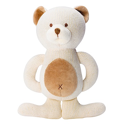 美國miYim有機棉 固齒器 娃娃禮盒系列-小熊