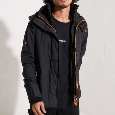 SUPERDRY 極度乾燥 2021冬季新款 男連帽外套 橘 1661