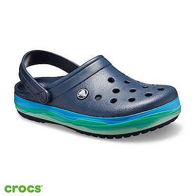 Crocs 卡駱馳 (中性鞋)波浪紋卡駱班 205573-4HQ