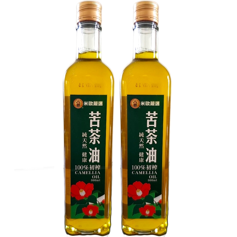 米歐 苦茶油2瓶組(500ml/瓶)全素可