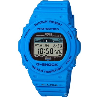 CASIO G-SHOCK G-LIDE頂級極限電波對時運動錶(GWX-5700CS-2)