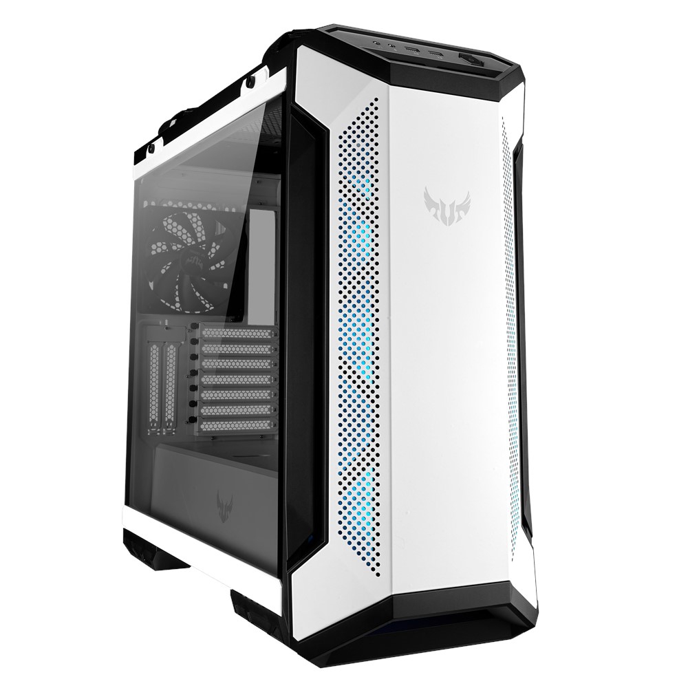 ASUS 華碩 TUF Gaming GT501 White Edition 玻璃透側 E-ATX電腦機殼《白》