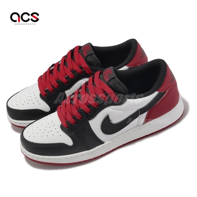 Nike Air Jordan 1 Retro Low OG GS 大童 女鞋 Black Toe AJ1 CZ0858-106