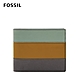 FOSSIL Everett 真皮大零錢袋皮夾-灰綠色 ML4497343 product thumbnail 1
