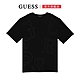 【GUESS】簡約素色大LOGO短T-兩色可選 product thumbnail 1