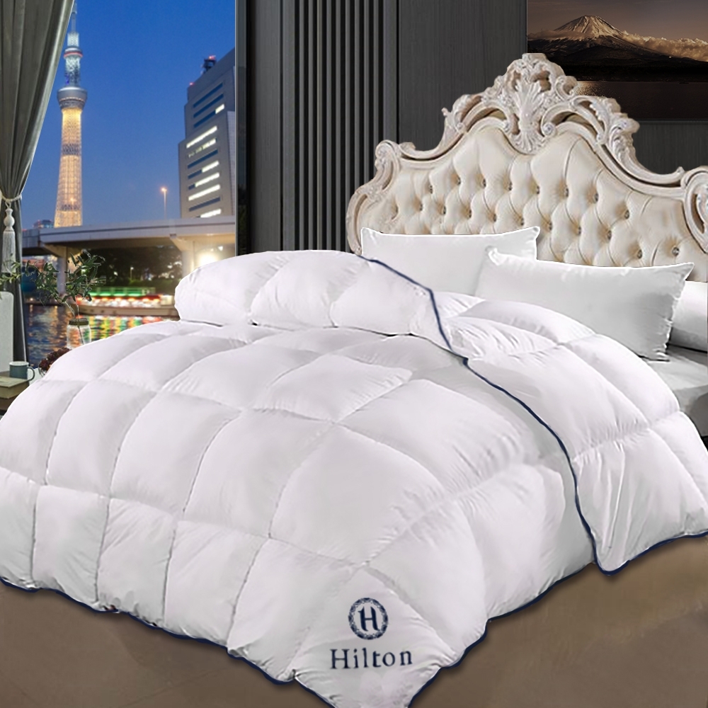 Hilton 希爾頓 可水洗細緻澎鬆2.3KG舒眠羽絲絨被