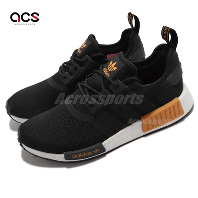 adidas 休閒鞋 NMD R1 襪套 運動 男鞋 愛迪達 舒適穿搭 Boost避震 環保理念 黑橘 GY8317