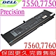 DELL Precision 7550 7560 7750 7760 C903V 電池適用 戴爾  P44E P93F PKWVM CR72X 17C06 447VR C060 3ICP4 product thumbnail 1