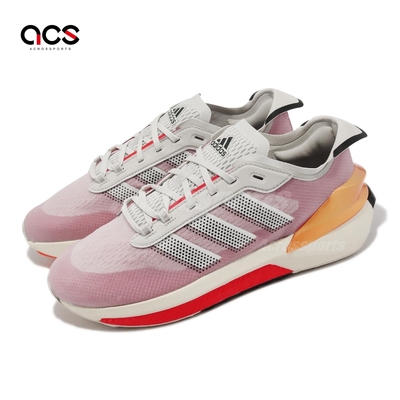 adidas 慢跑鞋 Avryn 男鞋 白 粉紅 透氣 多功能 網布 BOOST 愛迪達 支撐 路跑 運動鞋 HP5974