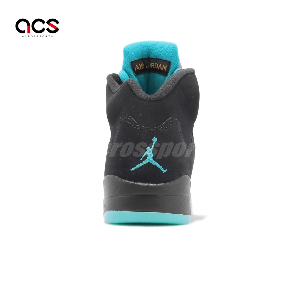 Nike Air Jordan 5 Retro Aqua 黑藍黃喬丹反光CP3 男鞋DD0587-047