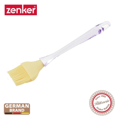 德國Zenker 半透明柄矽膠烘焙刷24cm(顏色隨機)