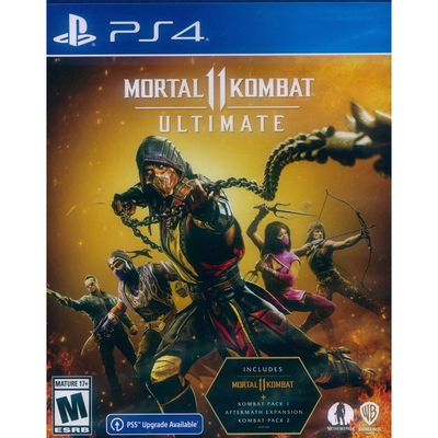 真人快打 11 終極版 Mortal Kombat 11 Ultimate - PS4 中英文美版 支援升級PS5