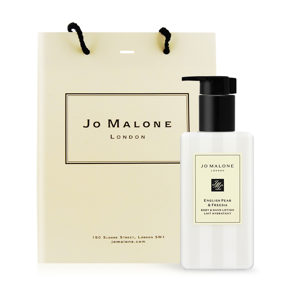 Jo Malone 英國梨與小蒼蘭潤膚乳250ml 附專櫃提袋-百貨公司貨