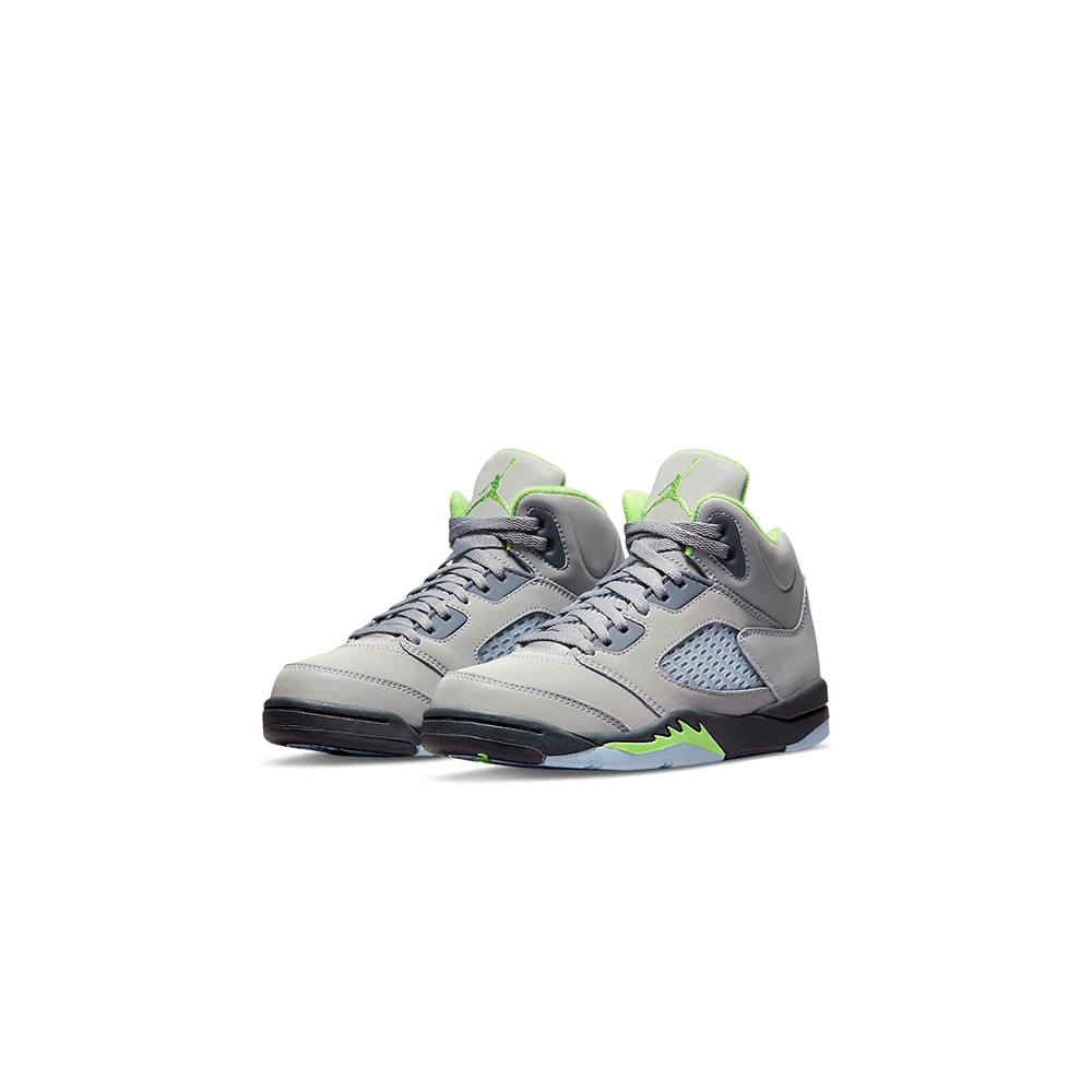 Nike Air Jordan 5 Retro (PS) 童鞋中童灰色AJ5 籃球鞋DQ3735-003