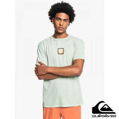 【QUIKSILVER】MOUNTAIN RISE SS TEE T恤 淺藍